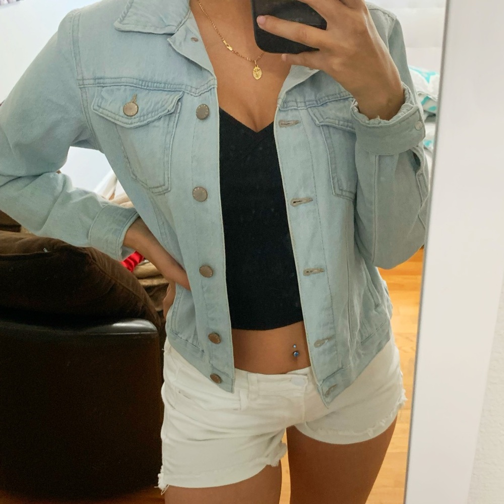 Light wash Jean jacket